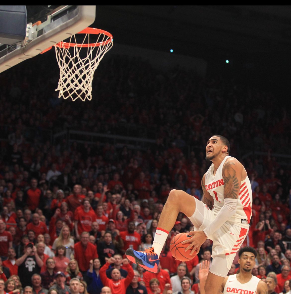 DavidPJablonski's tweet photo. I need nominations for the best dunks in Dayton basketball history for a story. Anything and everything you can remember. They’ll all probably make the list. https://t.co/UZmj7rAaCV