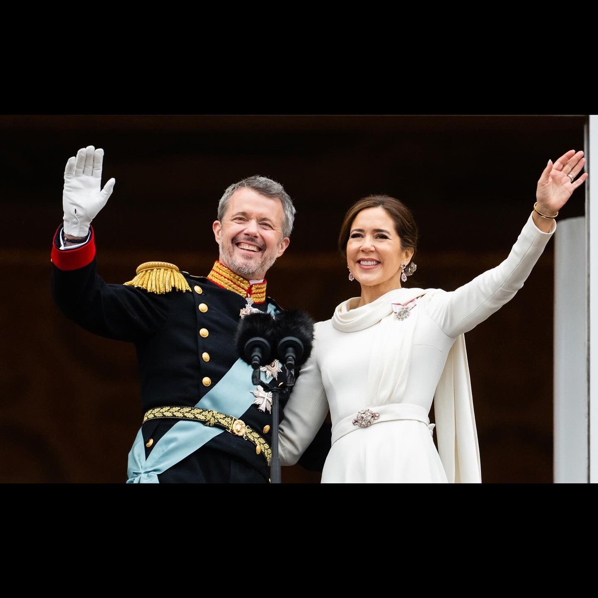 The new King & Queen of Denmark! 🇩🇰 👑