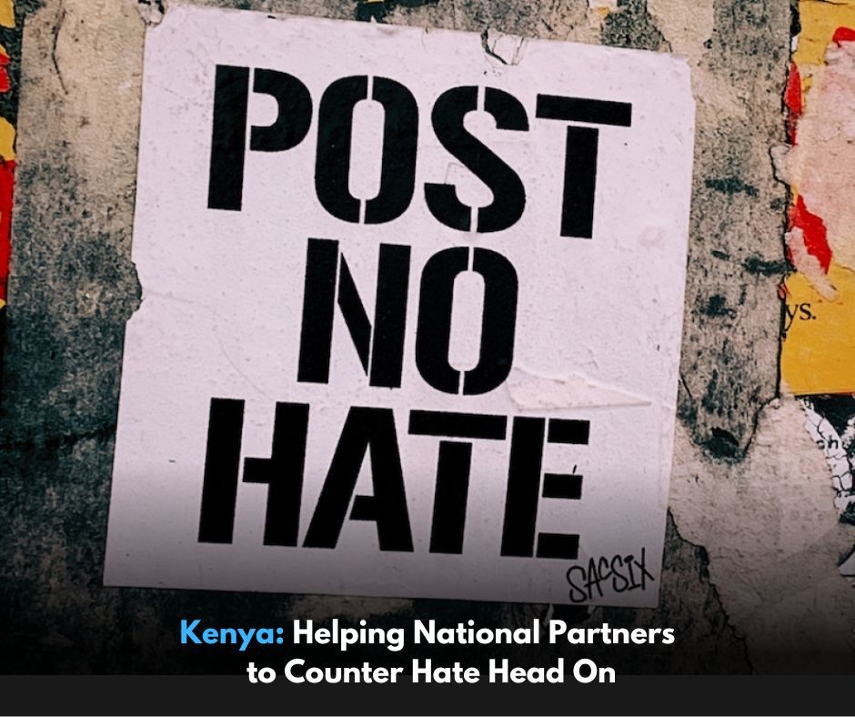 🤝The UN supports Kenya's fight against hate speech.

🔗Read more about the efforts led by @‌SWJacksonUN, UN Resident Coordinator in Kenya, to counter misinformation and promote unity : buff.ly/48TYp5R
#KenyaAgainstHateSpeech #NoToHate
