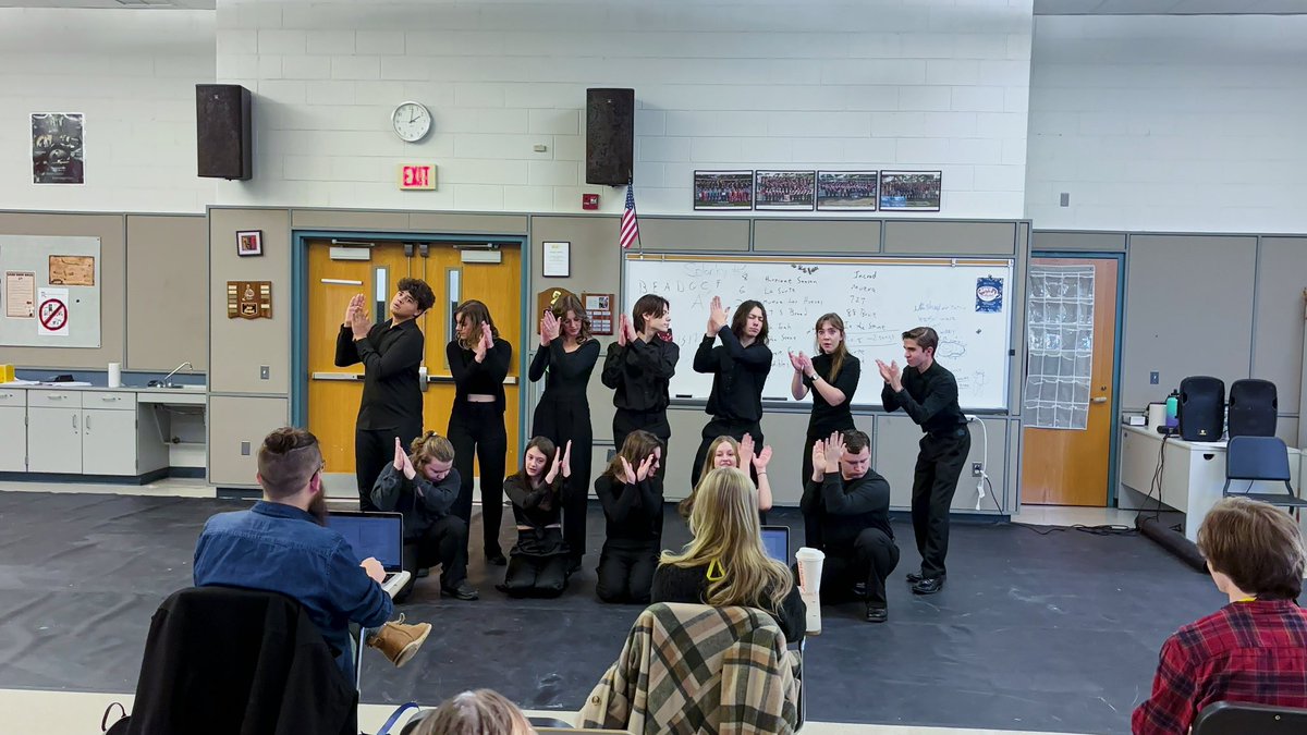 Our International Thespian Team performed a selection from Something Rotten this morning at the NJ State Thespian Competition! Great job, team! @TWPDrama @HerrAndersonWT @EricMHibbs