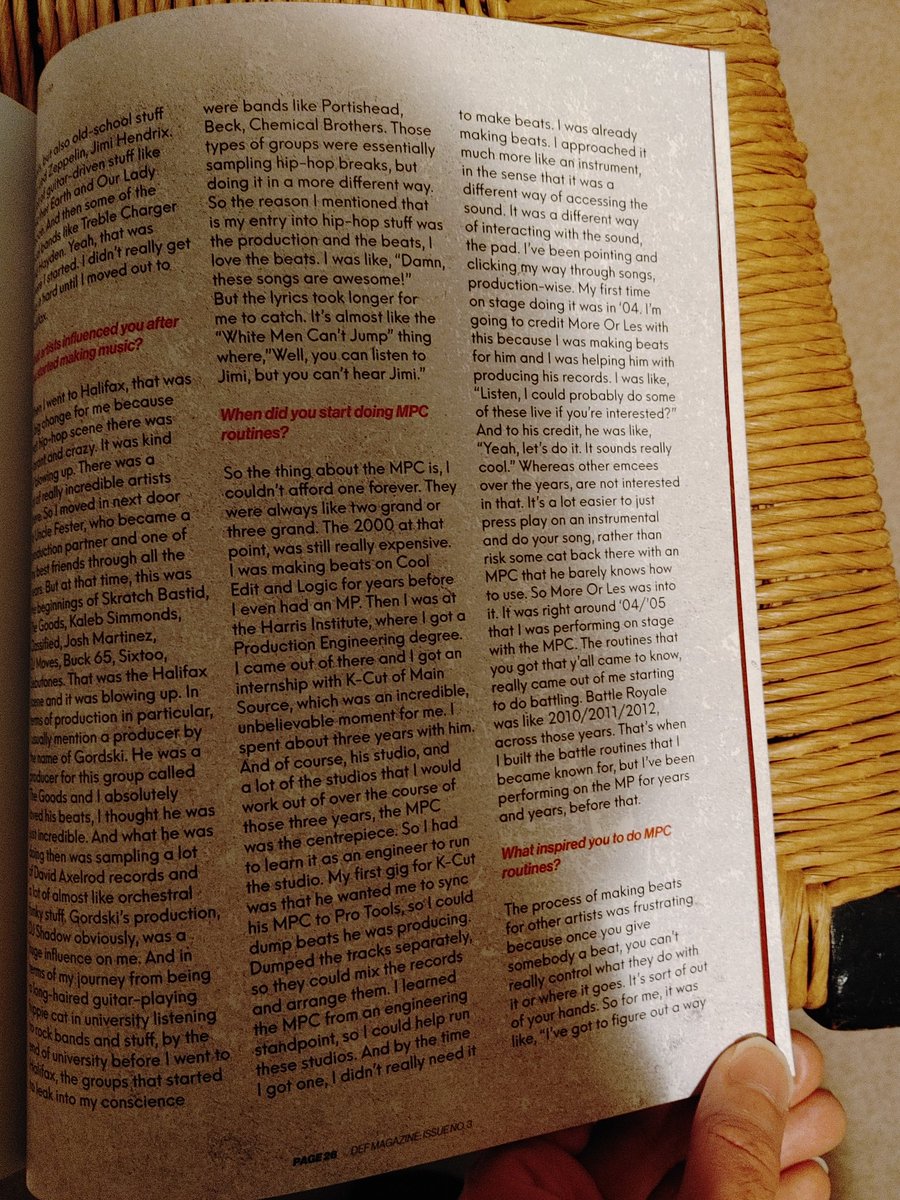 IanMcB519's tweet photo. A week and a half ago, I received a physical copy of Issue #3 of @Def_Magazine_. It's always extra gratifying when I see one of my articles in a physical medium! The cover looks fresh as hell too! S/O to @freshkils for letting me interview him for the mag! #DEFMagazine https://t.co/6IIadrOyhB