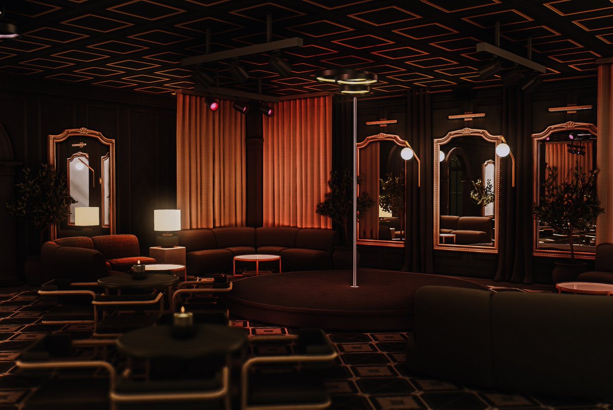 Rheya28__'s tweet photo. The Crown "Gentlemen's Club" [ Lounge + Bar]  ♥ The Sims 4: Speed Build // #TheSims4 #ShowUsYourBuilds  CC list/Notes on my YT and Tumblr https://t.co/C2hs66axgM