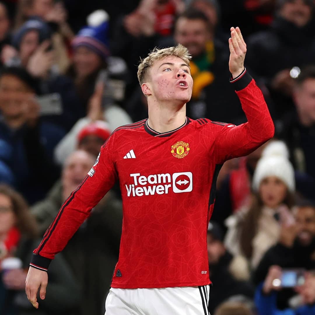 Silencing haters is what he does best. Rasmus Højlund. That's the name. ❤️🔥  #MUNTOT