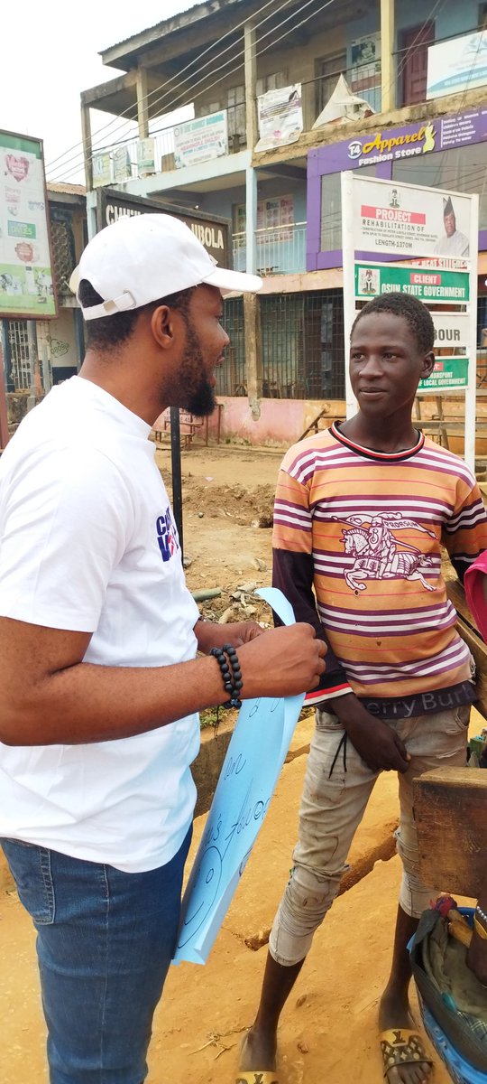 ajala_adetunji's tweet photo. Apart from being a farmer, youth enthusiast and development practitioner,I'm also passionate about the children & the Vulnerables in the Society. I led a team of youth @nycn_osun in a walk by #Caldev Initiative . Special thanks to @bamidelesalamBS for your vision to touch lives https://t.co/ZGQ2yLFDop