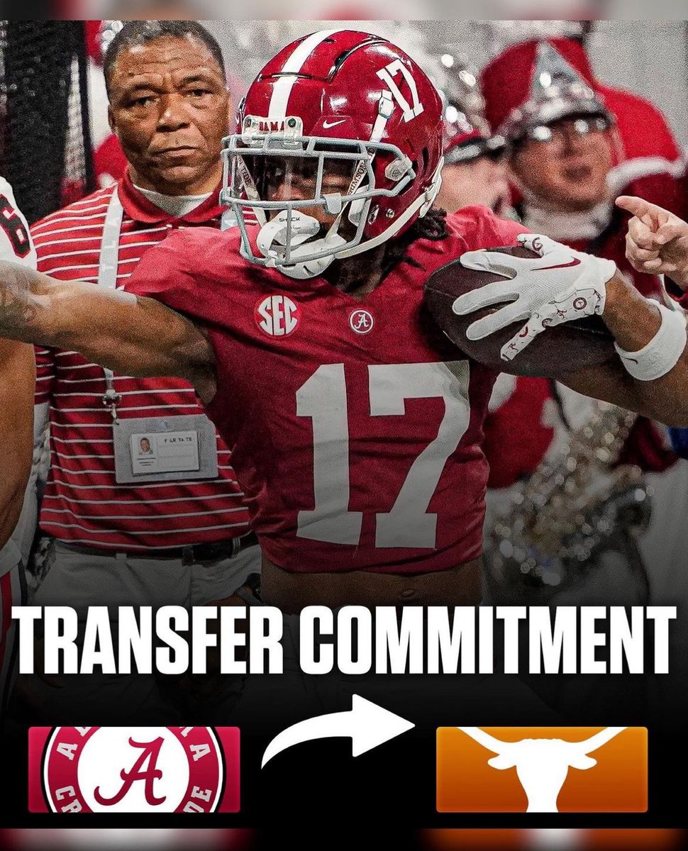 Texas lands Alabama transfer WR Isaiah Bond. Bond is the No. 1 transfer wide receiver in the 247Sports Composite and led Bama in receptions in 2023.