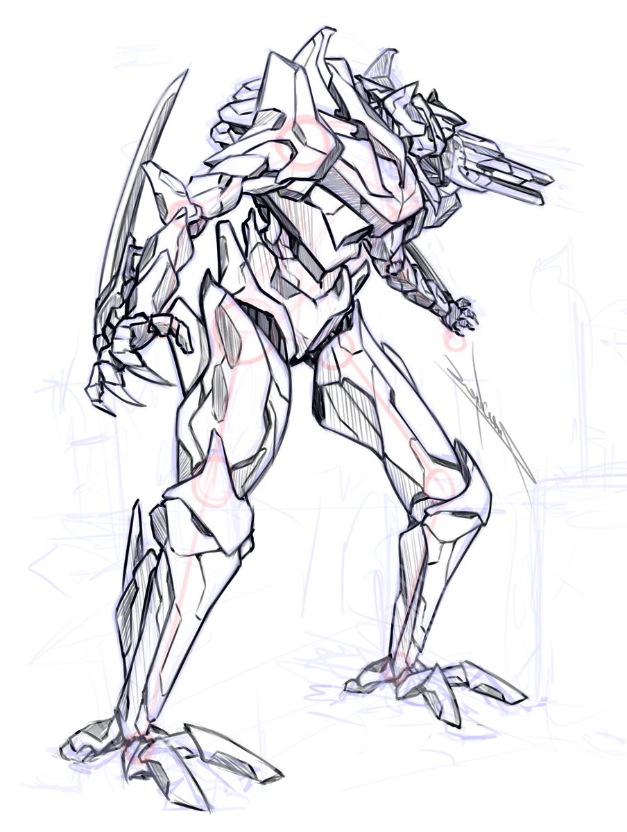 deepwessed's tweet photo. no.2.497
quick(no) mech sketch
(・∀・)

#artmoots #arttwt #artshares #art #sketch #procreate https://t.co/eiE6Yp2Zj7