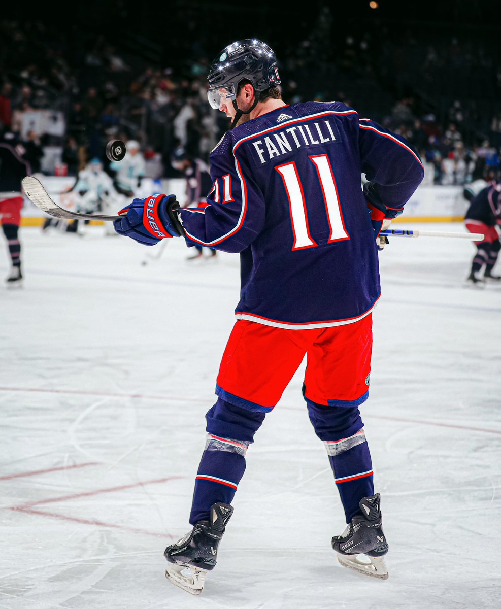 thedanismith's tweet image. the focus ‼️

#fantilli #cbj