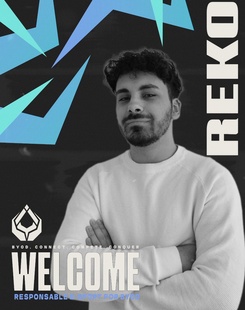 Un deuxième habitué de la maison fait son apparition 💫

Après une année complète en tant que manager de l’équipe, @BYOD_Reko rejoint BYOD Esport en tant que Head of LOL pour cette saison 2024 ! 

Bienvenue chez toi ! 
#BYODConnectCompeteConquer🏆