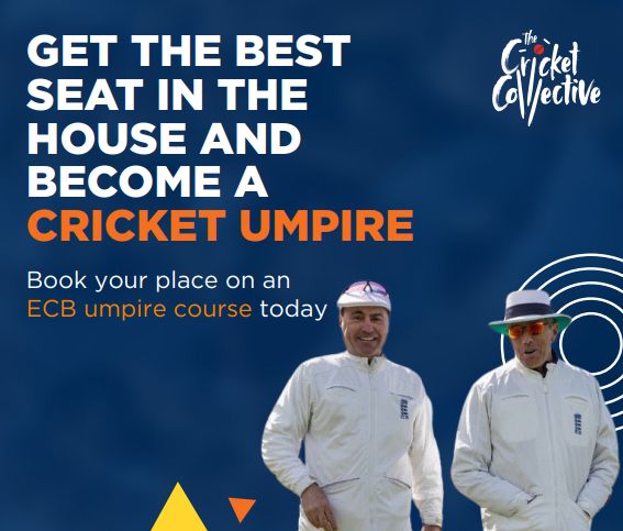 Warwickshire ACO are hosting an ECB umpires course 
- Now open for bookings:  

Date:  Sunday 21st January 2024
Venue: St Thomas Aquinas Catholic School, B38 8AP  
Register at buff.ly/3Hjwf8l

Please contact education@wcaco.org.uk if you have any queries.