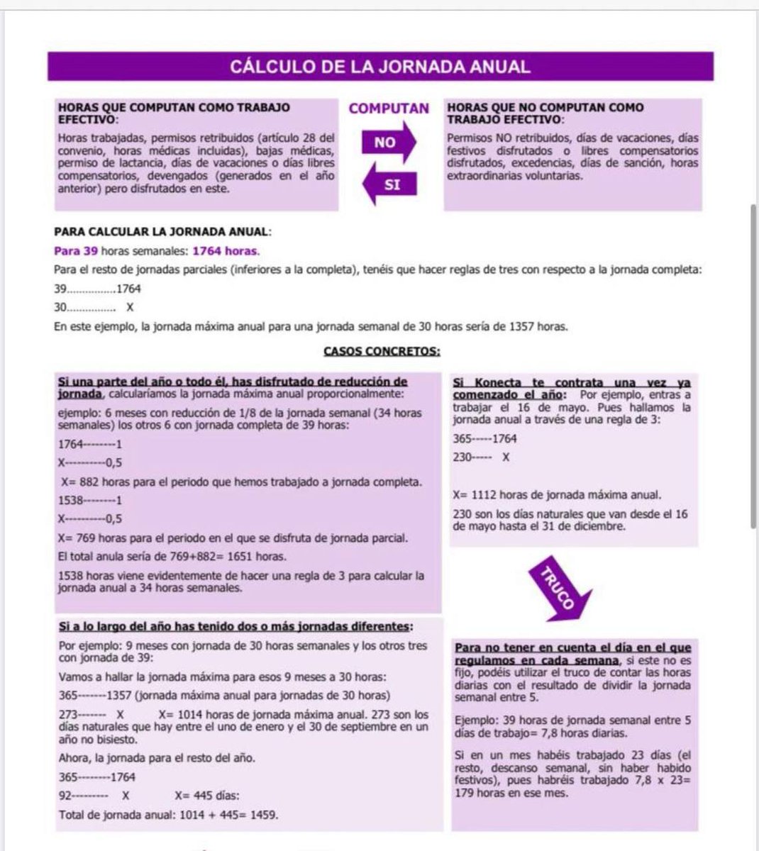 KonectaSat's tweet photo. CALCULO DE LA JORNADA ANUAL https://t.co/7JsJGMxINo