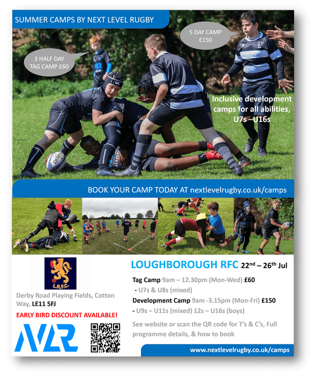 2024 Kids Summer Camps #Pitchero
pitchero.com/clubs/loughbor…