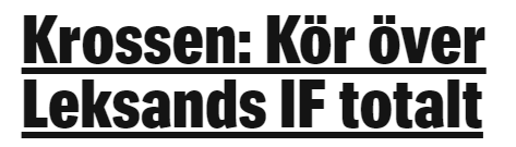 En härlig söndag trots allt!