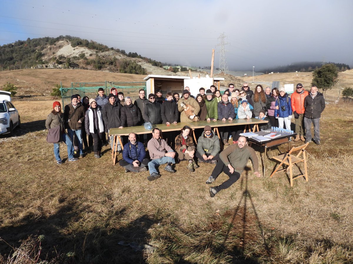 DrRGrimalt's tweet photo. Dia brutal ahir d'#anellament #científic de #voltors a l'abocador d'#Orís a #osona amb el grup #ornitològic #osonenc. Gent molt ferma!
La penya #GACO amb en Joan Aymerich i en Miquel Gòmez al capdavant!
Quines bones persones!
#OcellsGrossos
#Voltors
#Gyps #Fulvus
#Rapinyaires https://t.co/FbwLAZMCZj