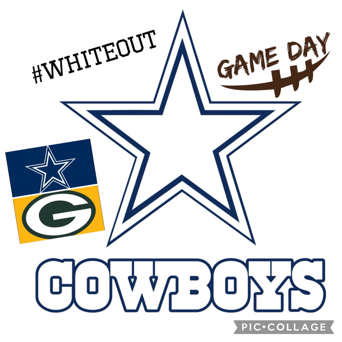 DebSal24's tweet image. Here We Go! 💙🏈 @dallascowboys   #WildCardWeekend #WildCardGame #CowboysNation #BeatGreenBay #whiteout