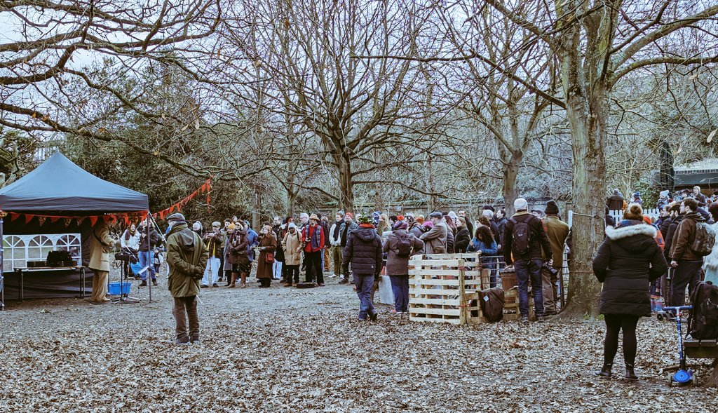 MajidurR's tweet photo. Lovely attending the Wassail in East Greenwich Pleasaunce earlier today. Supported by @EastGCllrs #CommunityEngagement
#CulturalCelebration https://t.co/5GCX9xUjLd