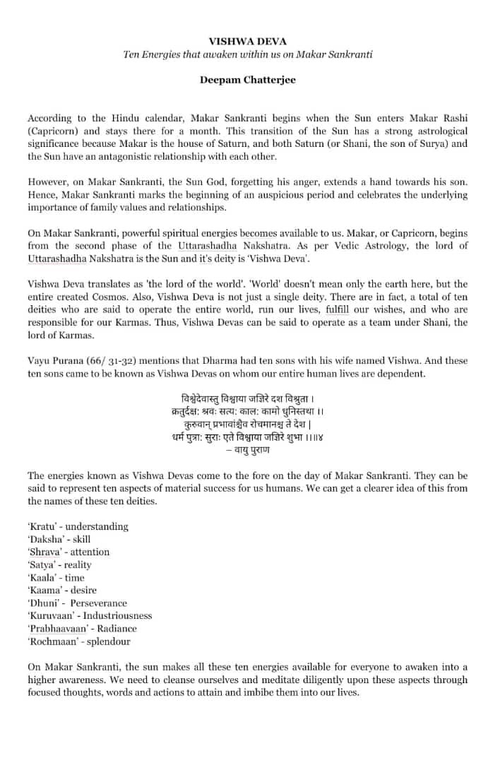 NwcSam's tweet image. In #admiration of your #wise #reflections @deepamjee #Happy #MakarSankranti #Pongal #sankranthi #Lohri #Uttarayan Wishing us the best #StayBlessed ! #Understanding #Skill #ATTENTION #reality #time #desire #perseverance #industriousness #radiance #splendour  May we #discover them!
