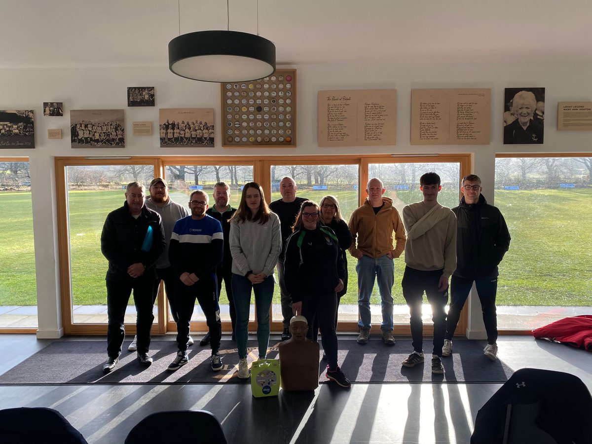 Well done to this group of club coaches + volunteers who completed their First Aid Qualification today. Thanks to <a href="/LovatShintyClub/">Lovat Shinty Club</a> for the use of their clubhouse and to Lee for delivering the course. #shinty #firstaid <a href="/BeaulyShinty/">Beauly Shinty Club</a> <a href="/StrathglassSC/">StrathglassShintyClub</a> <a href="/KinlochshielSC/">Kinlochshiel Shinty</a> <a href="/InvernessShinty/">InvernessShintyClub</a>