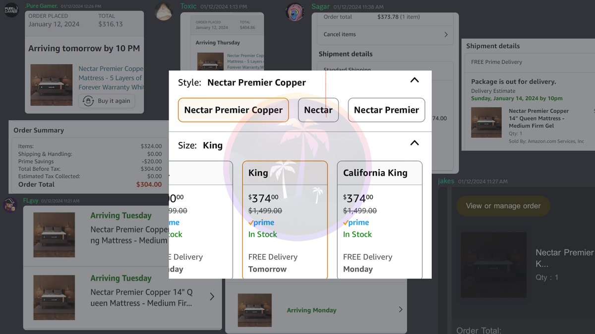 $1,000+ OFF BEDS PRICE ERROR 🛏️

A few days ago, Amazon had a massive error marking down tons of beds by over $1,000+

Our monitors caught this instantly and we COOKED 💸

Like this tweet for a chance to join for FREE 💜