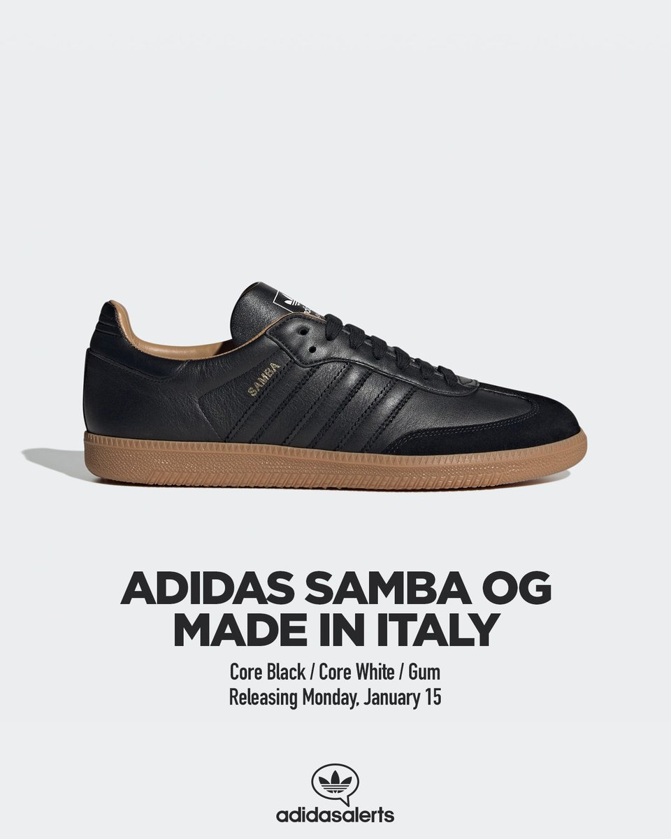 adidas Samba OG  Made in Italy  Monday, January 15