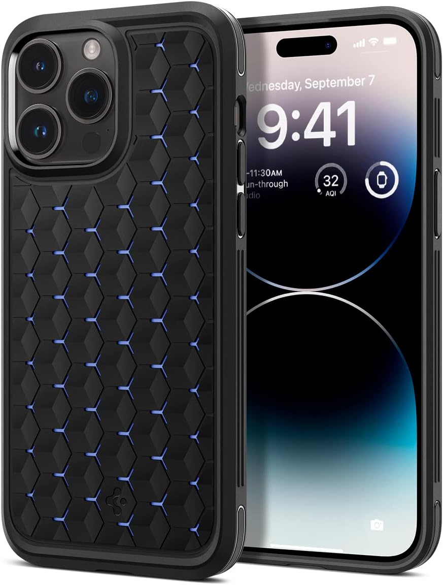ifrnb's tweet photo. Esta es la funda que llevaba el iPhone 14 Pro que sobrevivió a la caída desde un avión: la Spigen Cryo Armor. https://t.co/iR1vHYB8no
