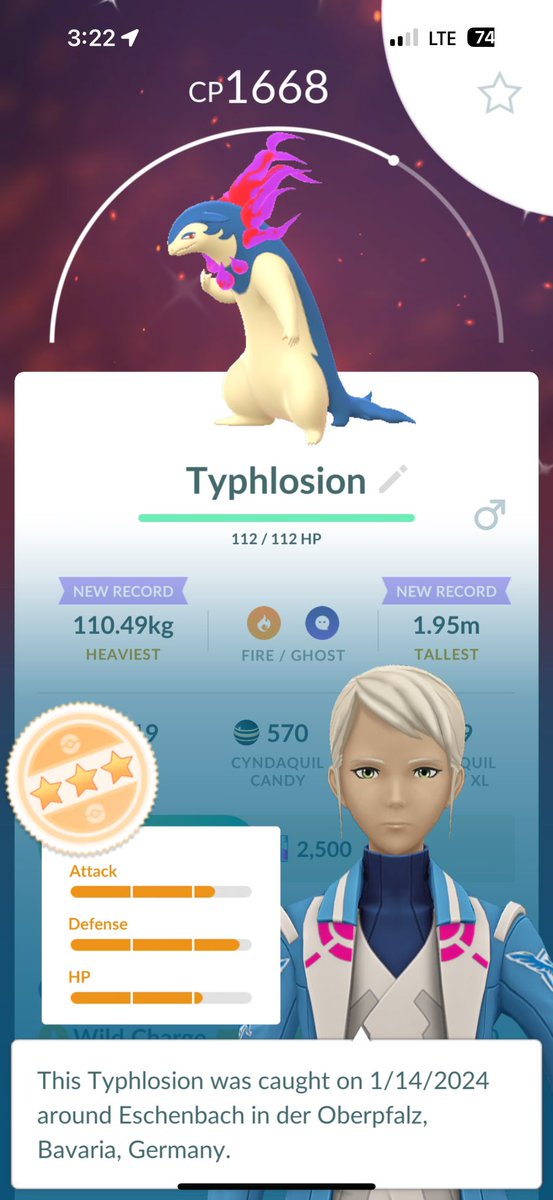 Stang28969's tweet photo. @RaspberryWeiner I got my shiny but was robbed on a random lucky trade 😭 https://t.co/Zwgv0oAZsR
