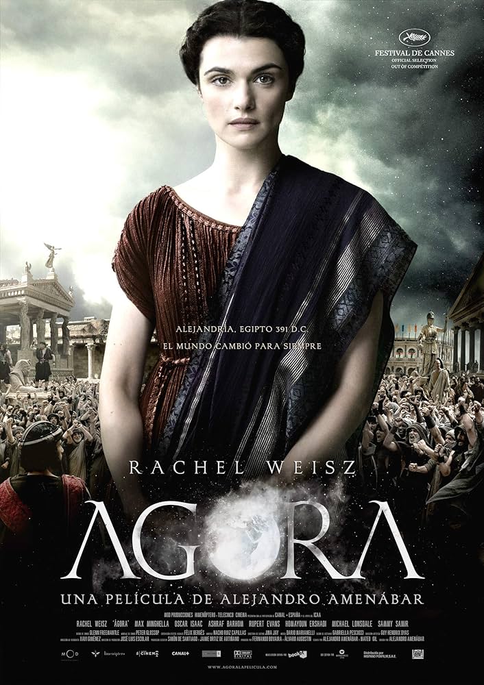 SitoCinema's tweet photo. Acabo de revisionar 'AGORA', menudo PELICULÓN.
La escenografía, diálogos y ambientación, son una locura.
Probablemente una de las películas históricas más infravaloradas que recuerdo, solo por el conflicto religioso, cultura, astronomía, vale ORO. https://t.co/OWRXOB2RYC