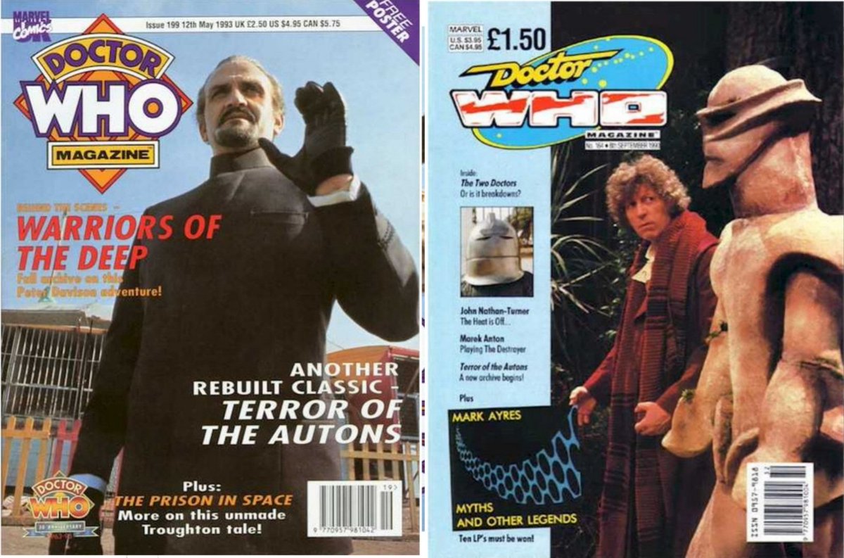 andrewstorr5's tweet photo. Inspired by the tweetalongs of @emily_rosina I shall be watching Terror of the Autons on 15/01/24 as a tribute to @PlanetFranklin
Hoping others might tweetalong too. Might try to mine some info from @dwmtweets #164 & 199 &possibly other issues #CaptainYates #RichardFranklin88 https://t.co/rON0SO8sB0