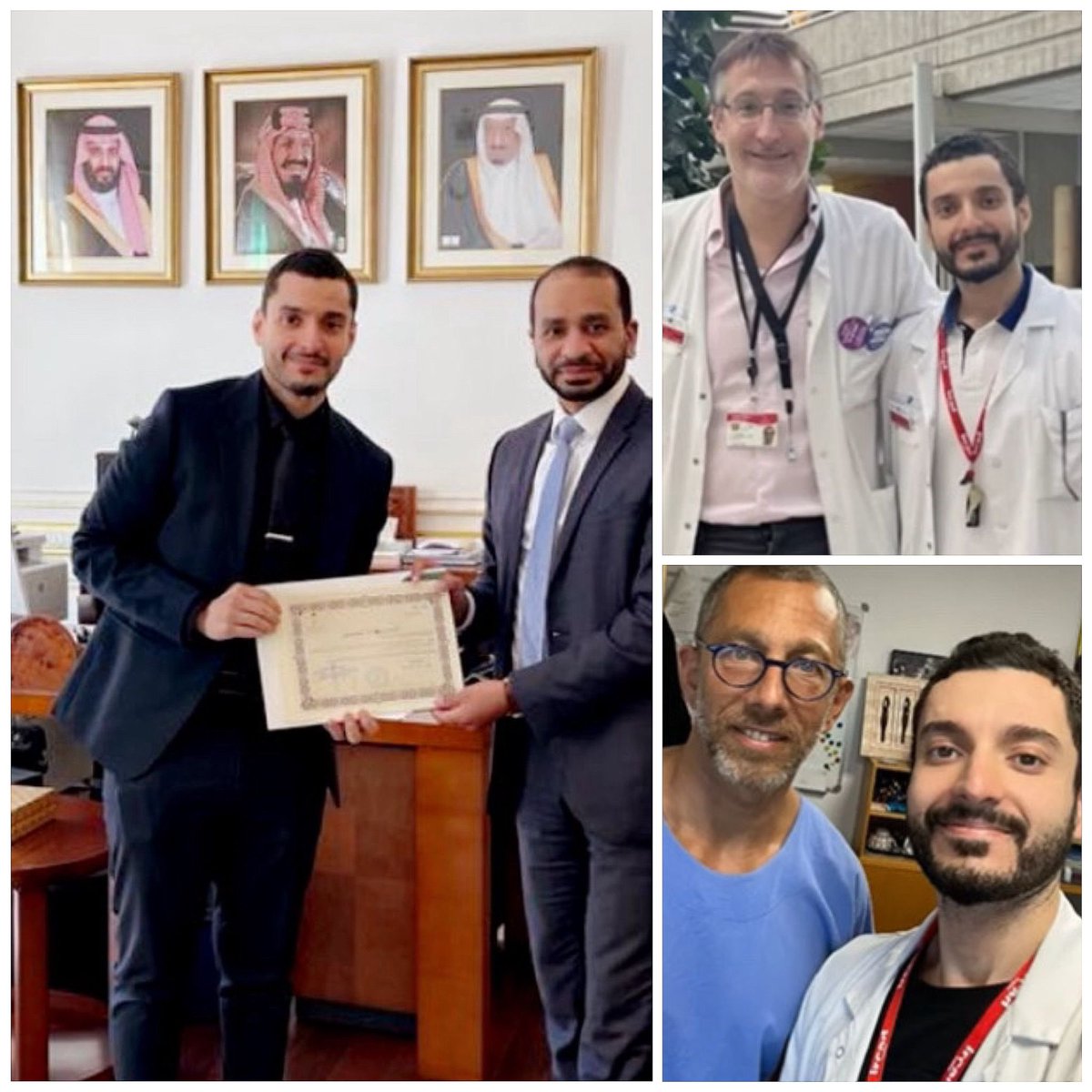 SaudiMDinFrance's tweet photo. تهنئة | 💐
نتقدم بالتهنئة للدكتور محمد صديقي
@Dr_Msid
ا��مبتعث من وزارة الصحة 🇸🇦 
@SaudiMOH 
بمناسبة حصوله على البورد الفرنسي 🇫🇷 للجراحة العامة من جامعة السربون ثم زمالة التخصص الدقيق الفرنسية 🇫🇷 بجراحة الأطفال من مستشفى "روبرت ديبغيه الجامعي" بباريس. 
نرجو للدكتور صديقي كل التوفيق في مرحلته التدريبية القادمة بزمالة التخصص الدقيق في جراحة المسالك البولية والتشوهات لدى الأطفال بجامعة مكماستر بكندا 🇨🇦
@McMasterU
@BCS_FRA
🇸🇦
#SaudiMDinFrance
