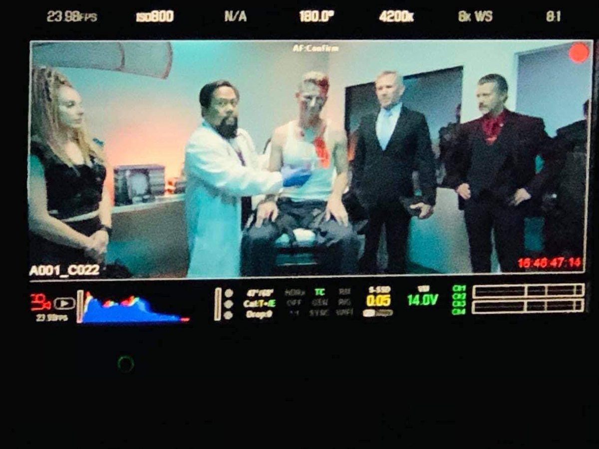 The new movie poster for “Arena Wars” looks killer!  Speaking of killers, all these warriors need a doctor…that’s me Dr. Harada.👨‍⚕️🩻. 
This movie is going to be awesome 😎  Michael Mahal &amp; Sonny Mahal have another winner!! 🏆