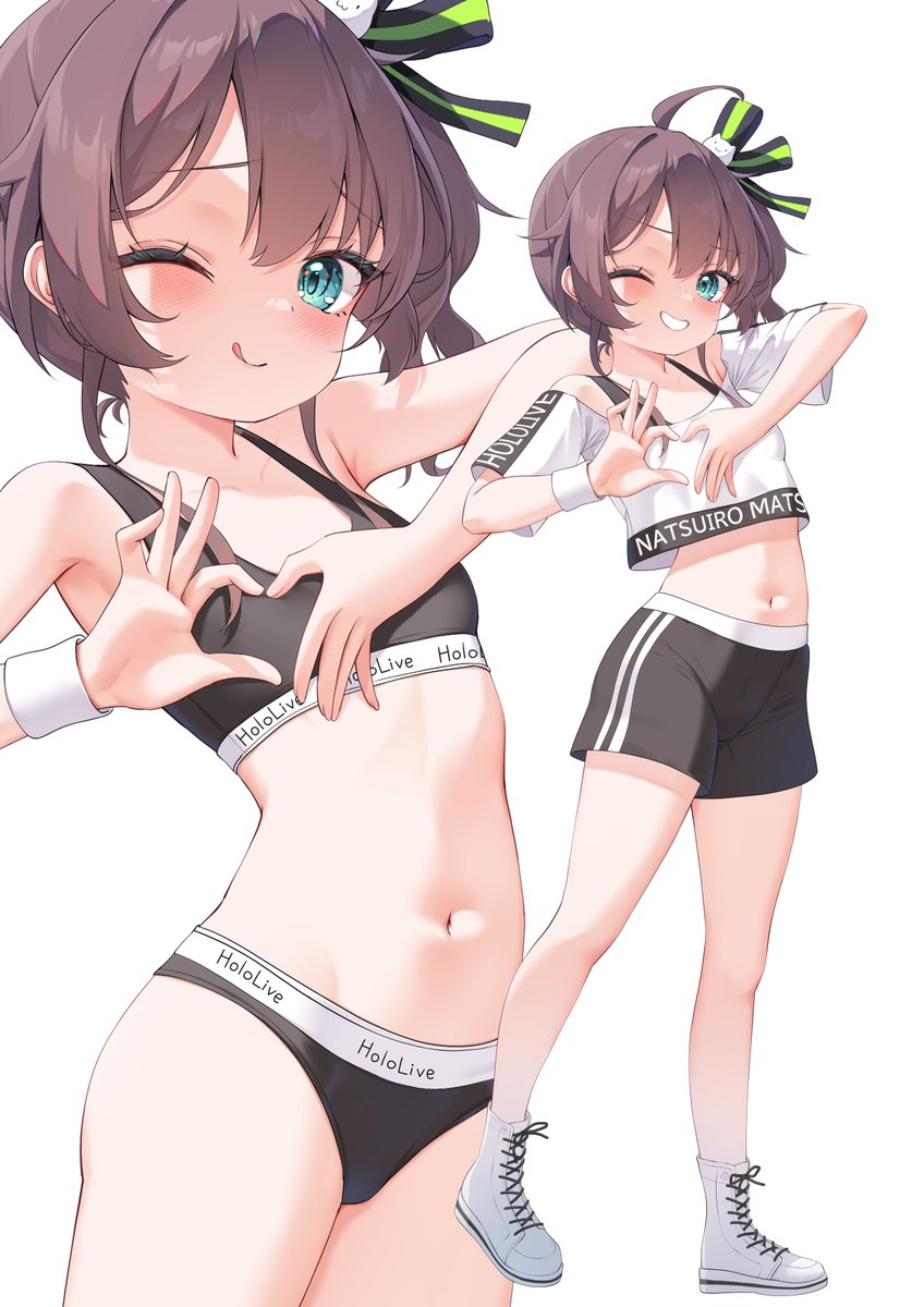 YoshieEneko's tweet photo. レッスン着まつりちゃん
＃祭絵 https://t.co/o9ENBkfha3