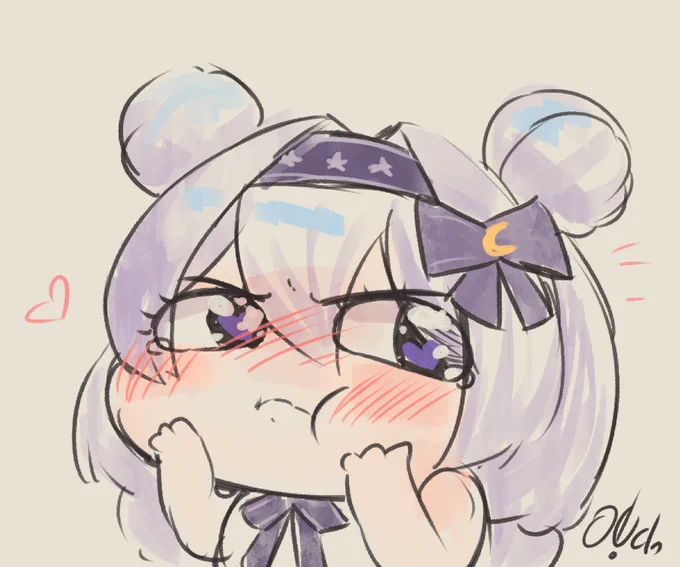 #Stellartia #rkgk day 14 Elia being all poutie after being called cute. Ya punks