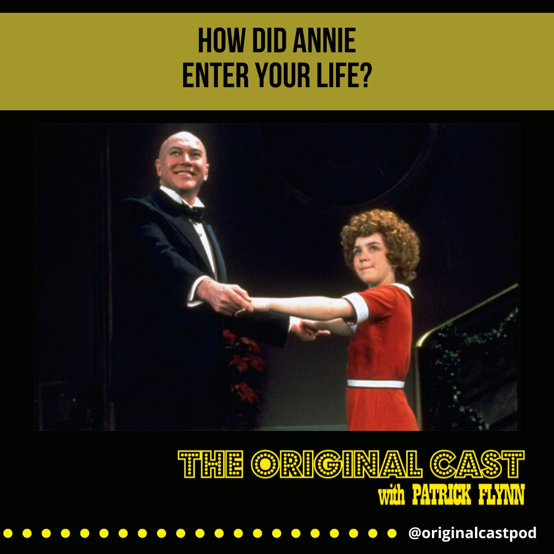 OriginalCastPod's tweet image. Listeners - how did Annie enter your life!? 🎶🌞

Find our latest episode here: linktr.ee/originalcastpod