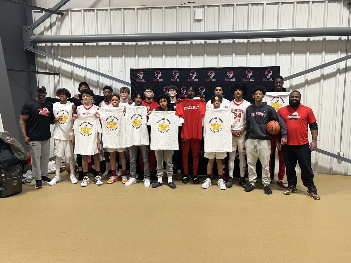 Congratulations to Expressions Elite Red 2028 on winning the AAU 8th grade championship! @ExpressionsBall