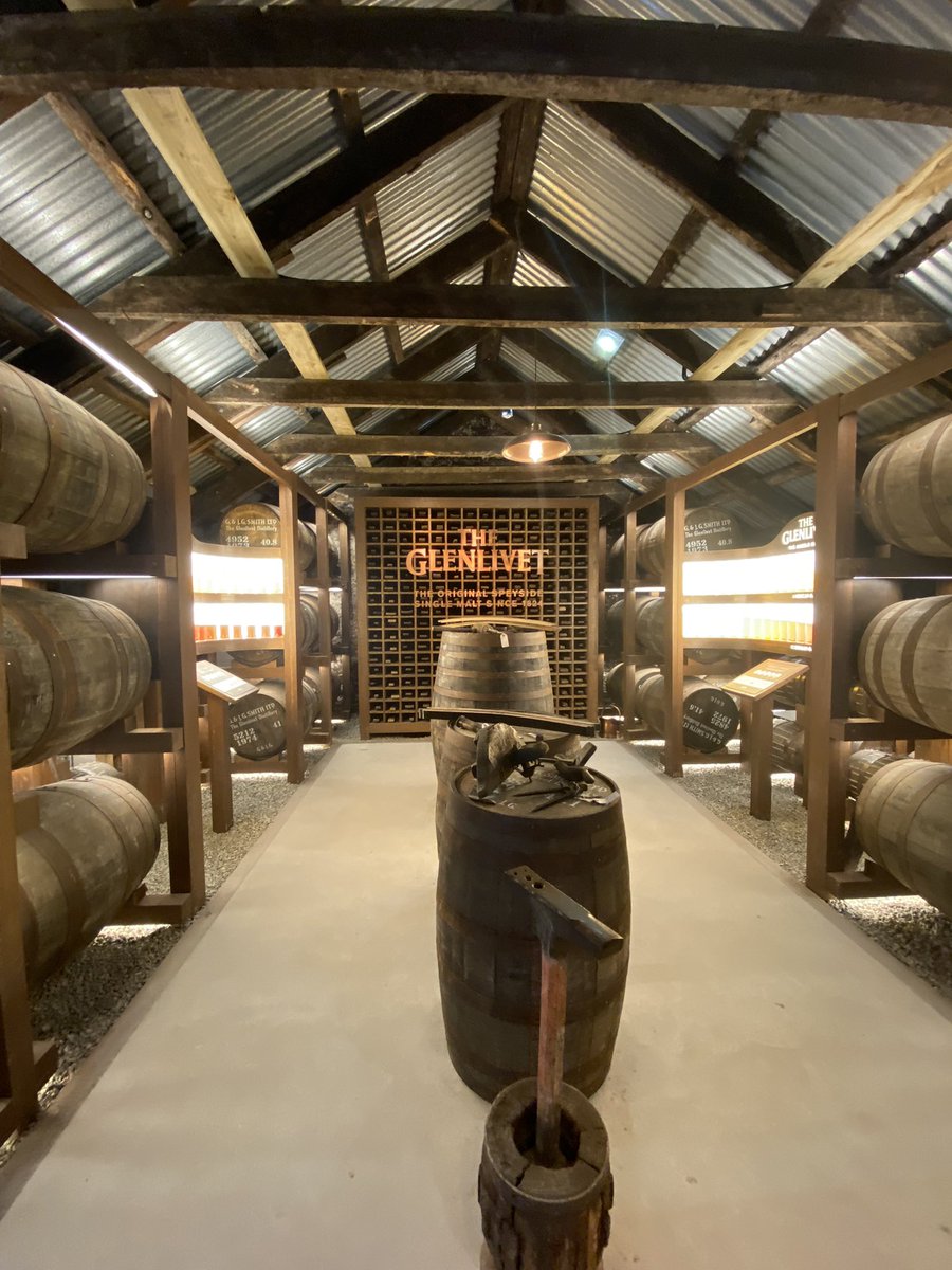 No trip to Scotland is complete without a distillery visit and single malt whisky tasting. The tour at Glenlivet on Speyside is one of the best. #golfscotland #whisky #singlemaltwhisky