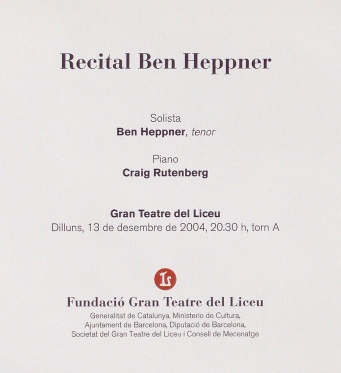 JordiMadd's tweet photo. Encara recordo el seu únic #recital al @Liceu_cat. Un #tenor de veritat!
Tb la nit en q va cantar amb la #Meier la première de la mítica #TristanUndIsolde de #Wagner a la @operadeparis prod. #Sellars &amp; videos #Biola i batuta @esapekkasalonen
I was there! #BenHeppner 🙌🏻 #memories https://t.co/ujh0KWJ0ic