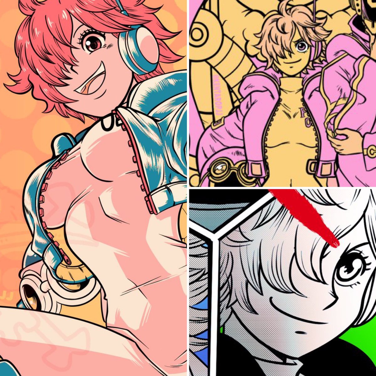 「Oh yeah, so Vegapunk Lilith debuted in t」|James Valle @ KawaiiKon 504のイラスト