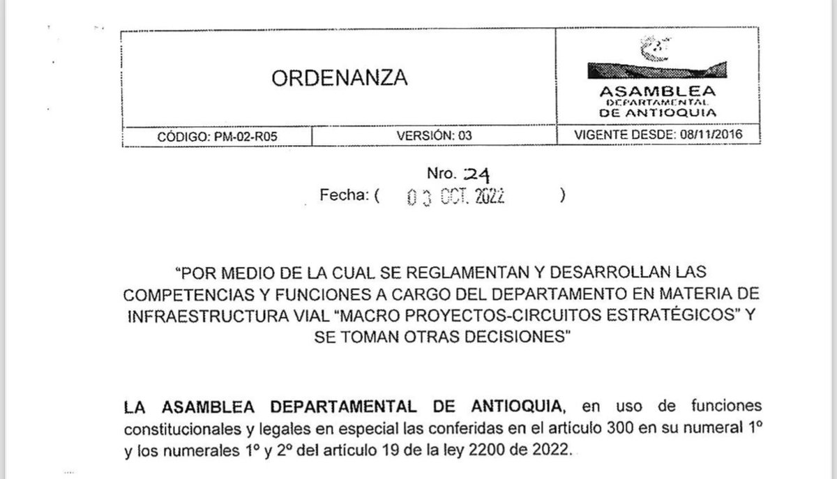 jpablotamesis's tweet photo. El circuito vial Jericó- Andes, Támesis - Jericó - jardín, hace parte del inventario de circuitos planteado en la ordenanza #24 de 2022, como circuitos estratégicos para el departamento, gran apuesta del gobernador  @AndresJRendonC. https://t.co/QUu2rc6Ny4