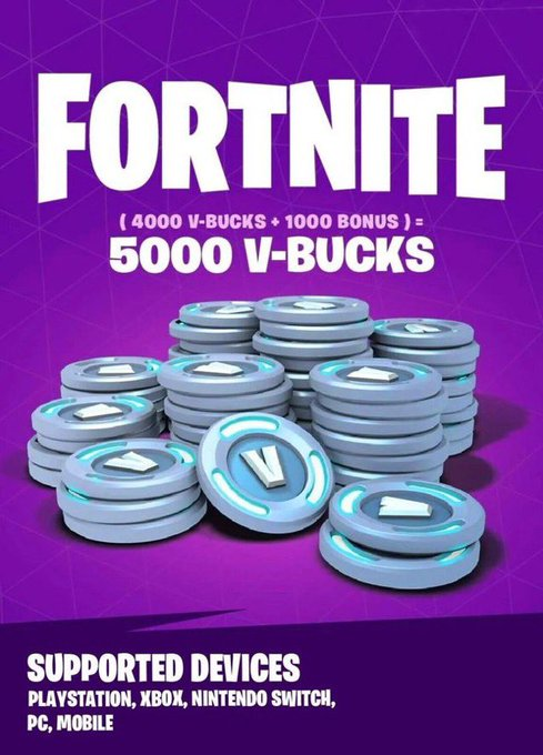 sebgifts's tweet image. 5k vbucks giveaway
- retweet
- follow me with notis on
ends in 240 minutes
