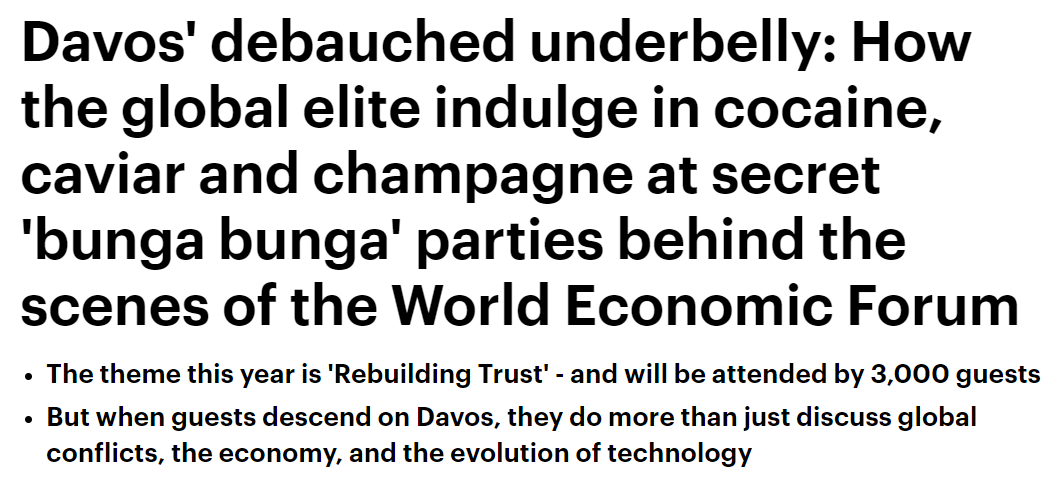 disclosetv's tweet photo. NEW - Klaus Schwab's World Economic Forum in Davos starts tomorrow. The theme this year is "Rebuilding Trust." https://t.co/RF5J9Irddy