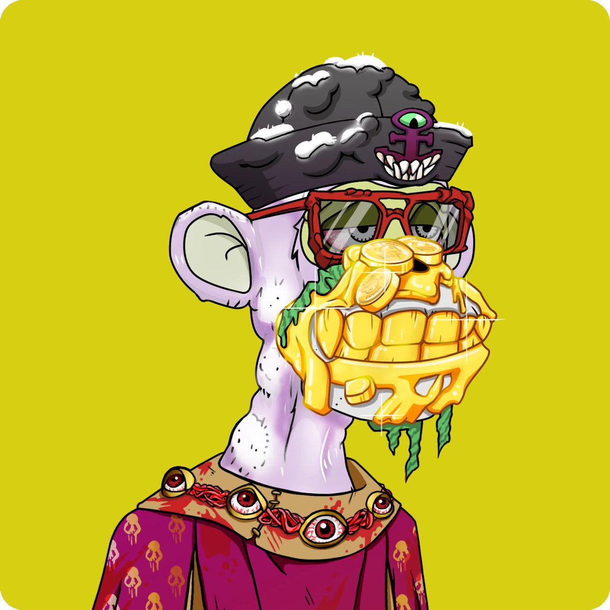 I did a thing 😅

honestly couldn't leave a gold mouth on the floor , welcome into my vault to this new amazing doggo <a href="/BoredApeYC/">Bored Ape Yacht Club 🍌</a>  <a href="/MutantHounds/">Mutant Hounds</a>

I guess I have a pattern 🪙👄 LOL

#goldmouthgang #BAKC #MAYC <a href="/Hounds/">h</a> #BAYC