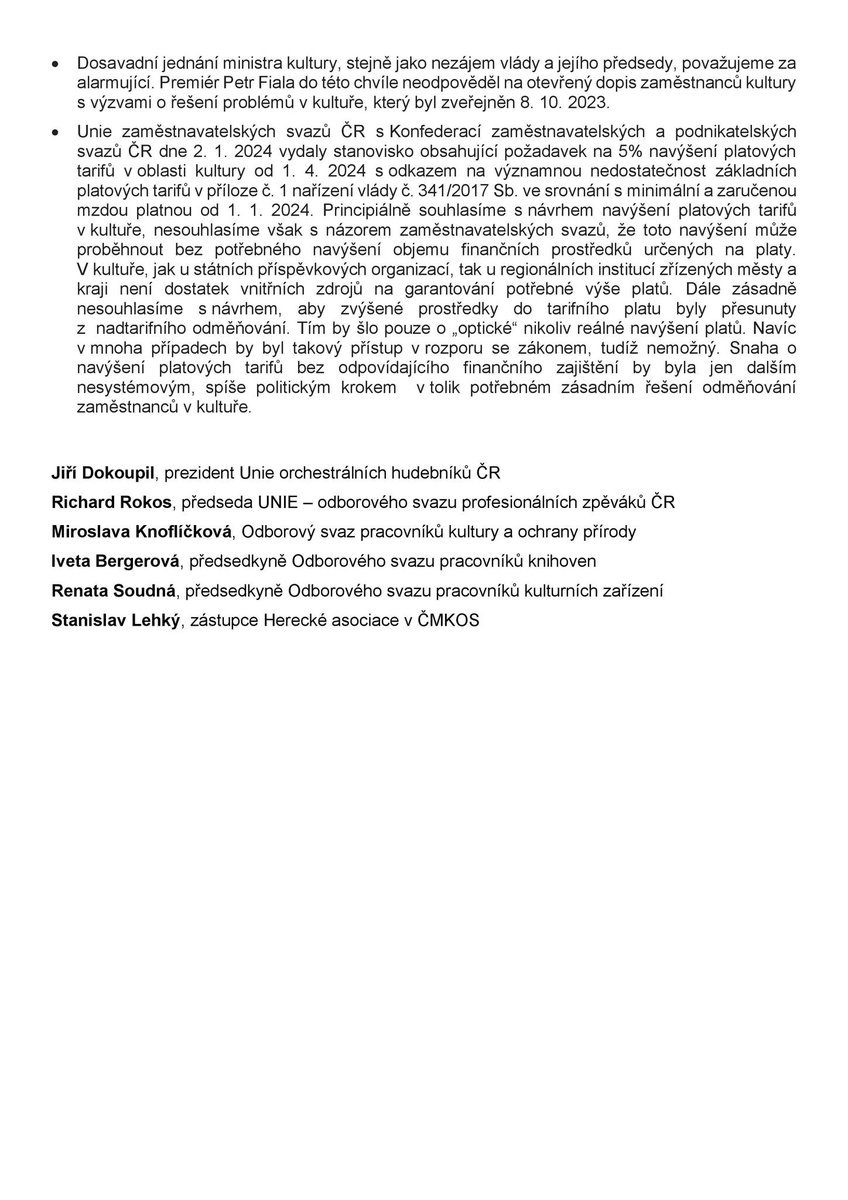 Josef Středula tweet media