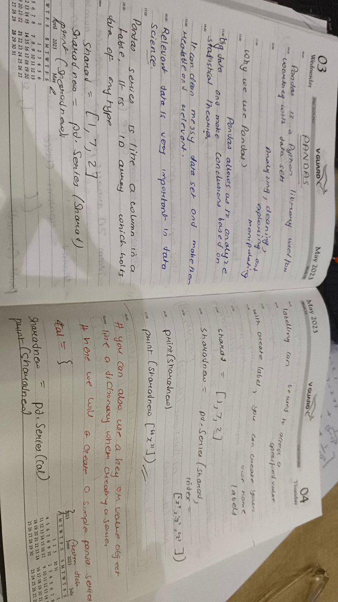 Prabhav_9252's tweet photo. #30daysofcode #30daysofdataanalysis
Day 1 Started Learning the Python Data Science Library called Pandas where I learned the basics of series and dataframes and also how to load csv files into dataframes
Here is the playlist I followed:- https://t.co/ShCdUqILoS