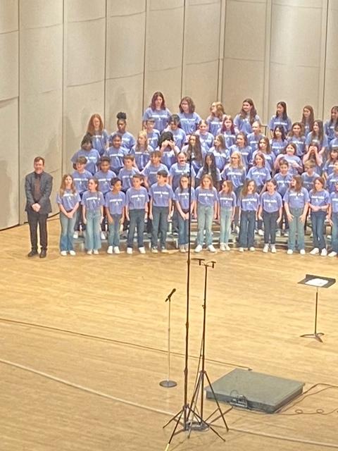 Penelope Reasner performed in the IMEA Elementary State Honors Choir this weekend at the Embassy Theater! Penelope submitted an audition in October and was selected to be a part of the prestigious 140 singer group of students from all across the state of Indiana.