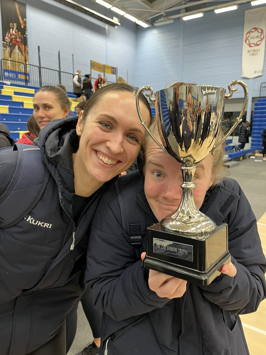 Winners of the Lyn Gunson Trophy 🏆 Thank you to @TeamBathNetball for hosting todays tri-tournament 🌟 Scores from today 🛁34-53🌟 🌟46-40🩷 #UpTheStars