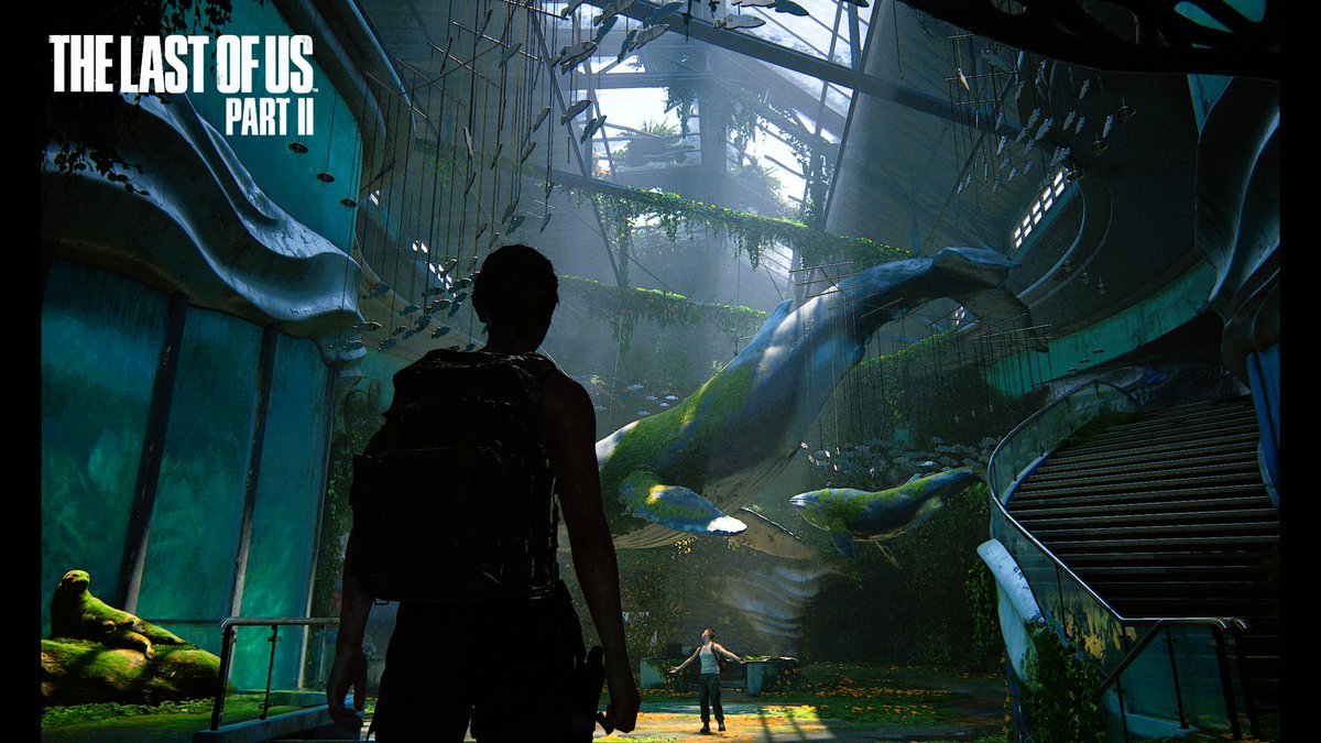 Abby gets to know the aquarium. - 📸 (C) Me #TheLastofUsPart2 #TLOU2 #NaughtyDog #VirtualPhotography #VGPUnite #WorldofVP #VPRT #TheCapturedCollective #ArtisticofSociety