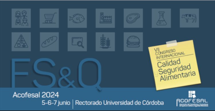 LuisMGallego's tweet photo. Hablaremos de #ProduccionPrimaria #Agricultura #Pesca #Alimentos #Piensos #Nutrición #Distribución #Laboratorio #Consultoría #Higiene #SaludPublica #Formación #Alergenos #ControlCalidad #InteligenciaArtificial #Agua #Metrologia #IFS #BRC
#CongresoAcofesal
Junio 2024 https://t.co/GQT8ppWp26
