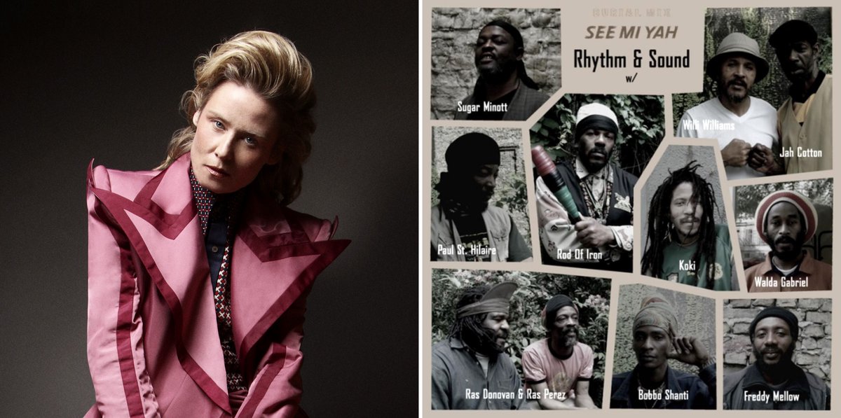 Albumism's tweet photo. #RóisínMurphy's five favorite albums of all time include #RhythmAndSound's 'See Mi Yah' (2005) | Discover the other four in our interview with her here: https://t.co/XvayfqL0Gy https://t.co/P1v8676Kjq
