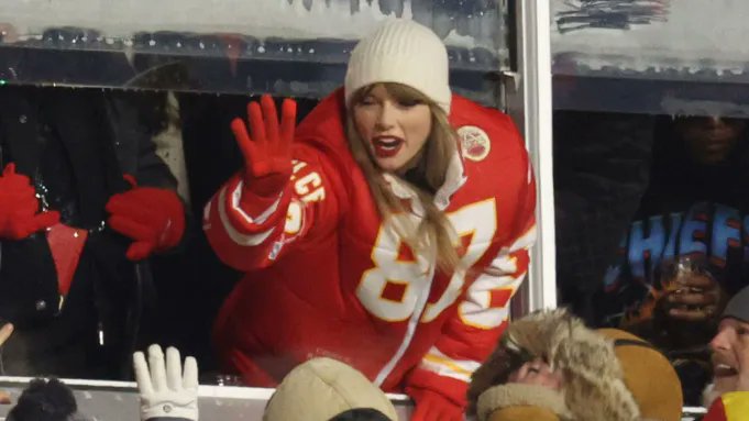 DougWahl1's tweet photo. No one is really upset that Taylor Swift had a good time at a Chiefs game.... what upsets them is she has spoken out about her politics, that she supports President Biden... and they are angered that any liberal should have fun! https://t.co/M9pWvo2Z4j