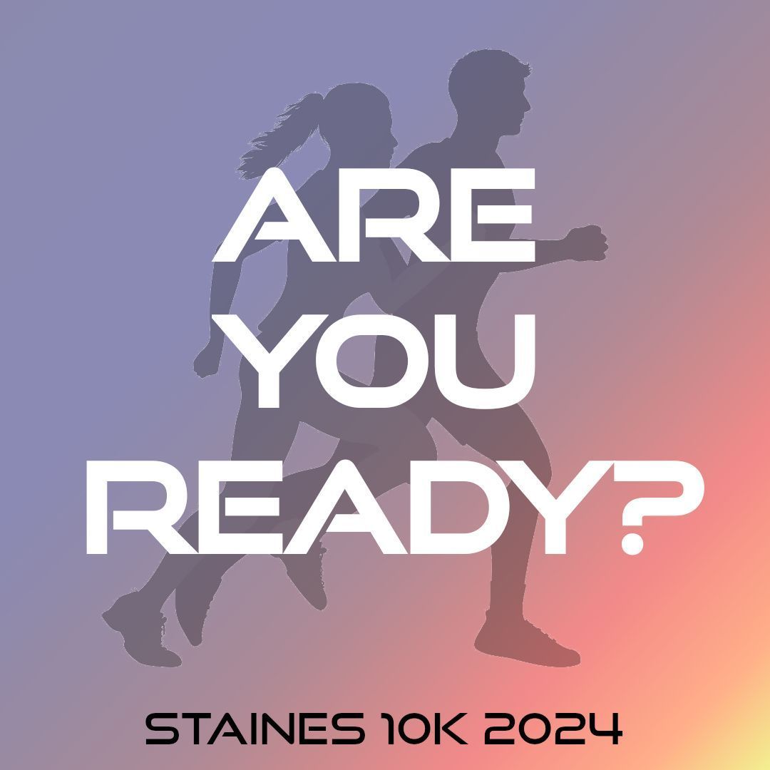 The Staines 10K will be returning to the streets of sunny Staines-upon-Thames on 12/05/24 starting at the regular time of 9am. The Staines 10K Committee  have been busily planning the 2024 race which is set to be the best yet. buff.ly/3RYLJDB