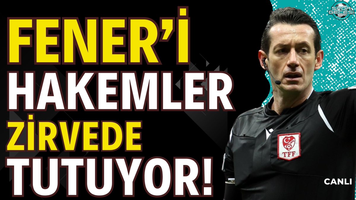 Fener’in puan kaybetmesine asla göz yummaz bu hakemler! 

CANLI: youtube.com/live/3NoXlzM-C…